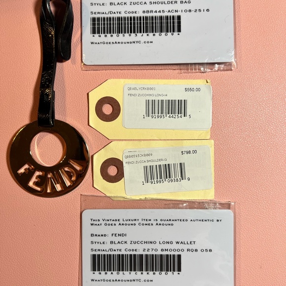 Fendi shoulder bag and wallet. - Picture 4 of 4